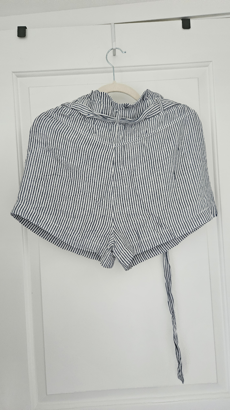 Sun Day Club Women's Medium Striped Shorts, Size Medium - photo 5