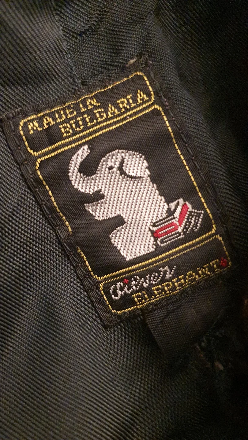 Vintage Elefanten Double-Breasted Peacoat image indicator(3)