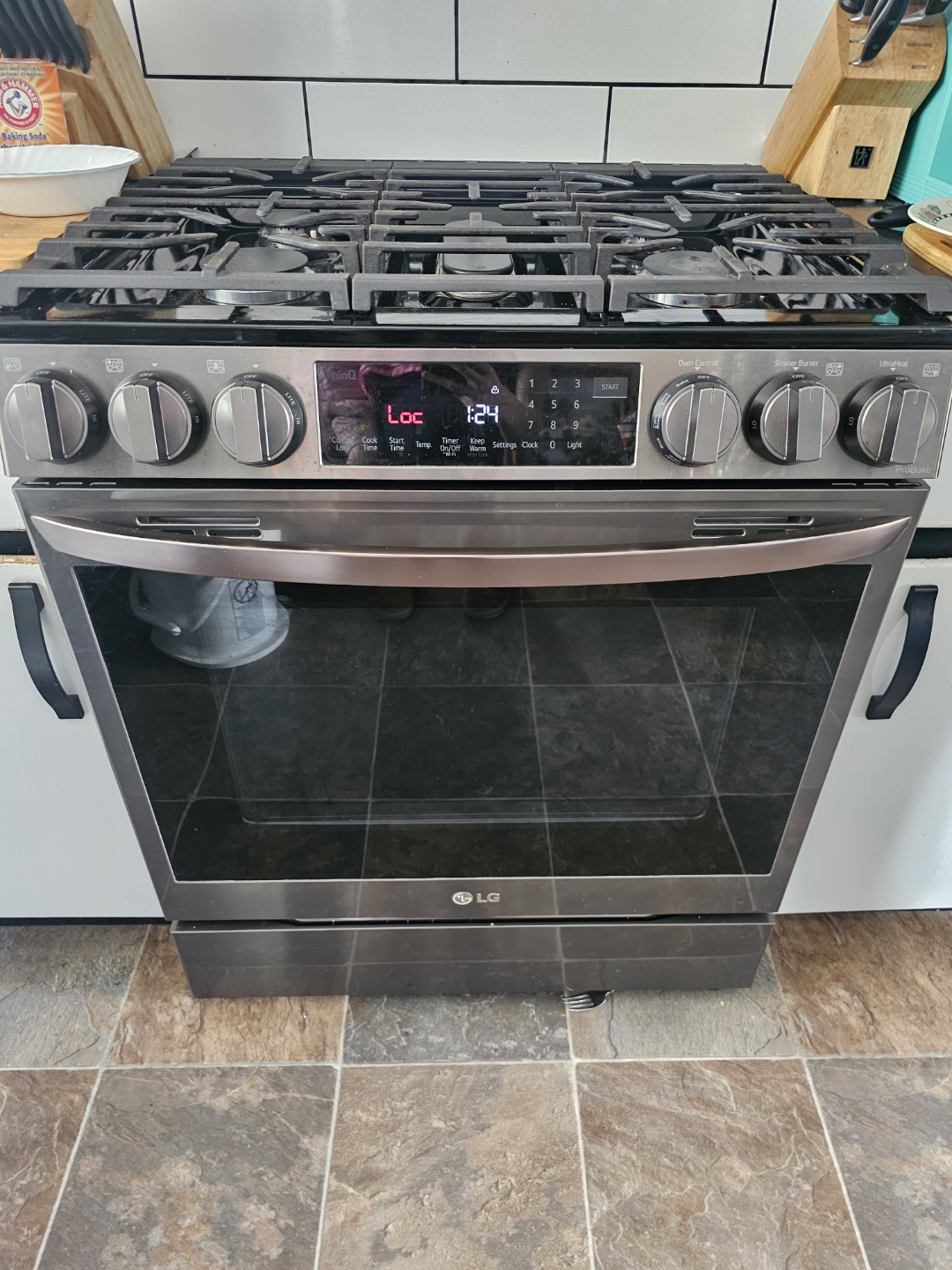 LG Smart Gas Range