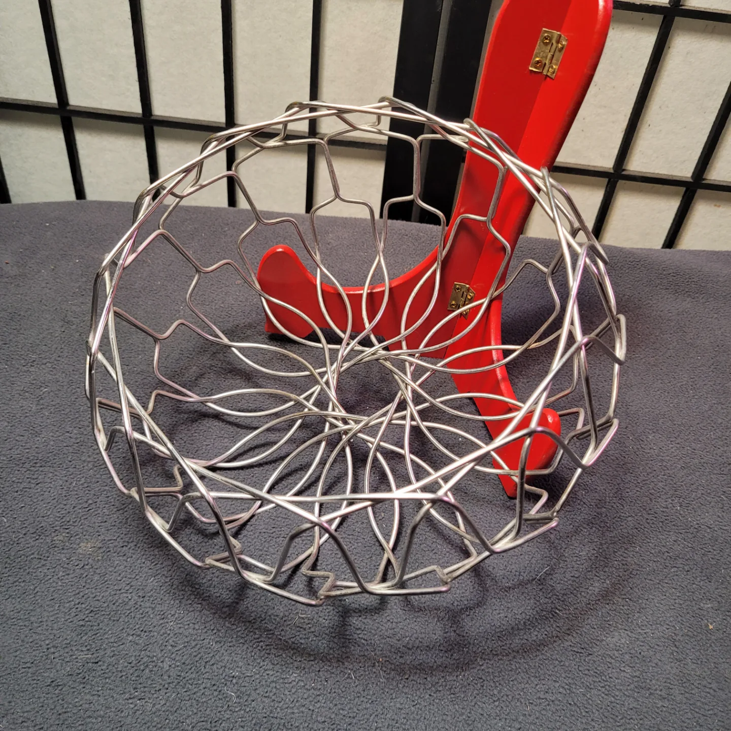 Vintage Metal Wire Fruit Bowl image indicator(6)