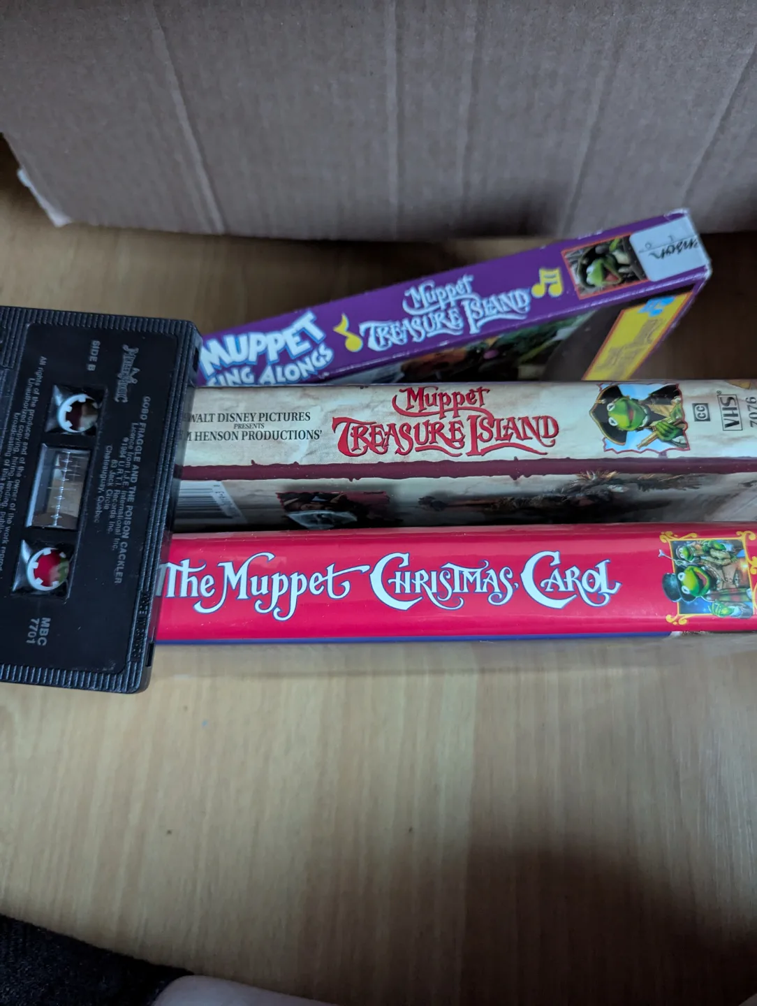 Muppet VHS Tapes and Cassette Tape thumbnail