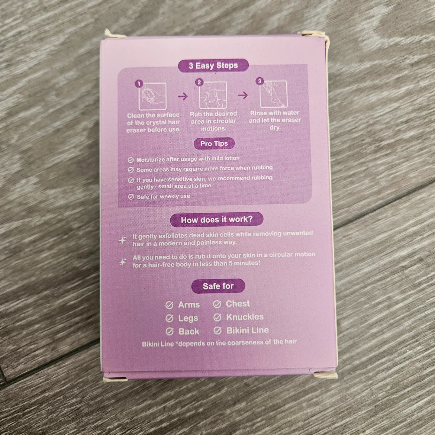 Bleame Crystal Hair Eraser image indicator(2)