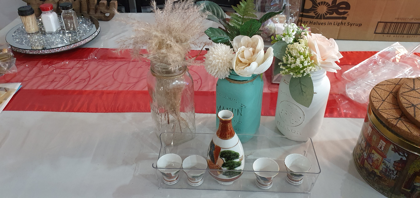 Sake Set and decorative Mason Jars - photo 2