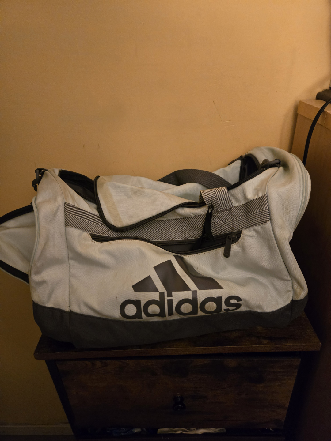 Adidas Duffle Bag - Light Blue & Grey - photo 2