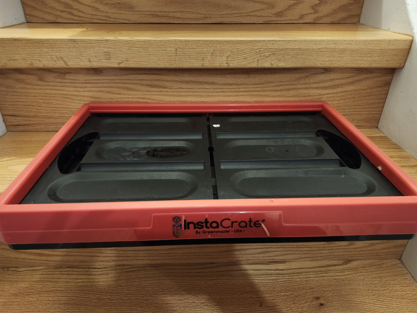 2 InstaCrate Collapsible Storage Crate - Red - photo 5