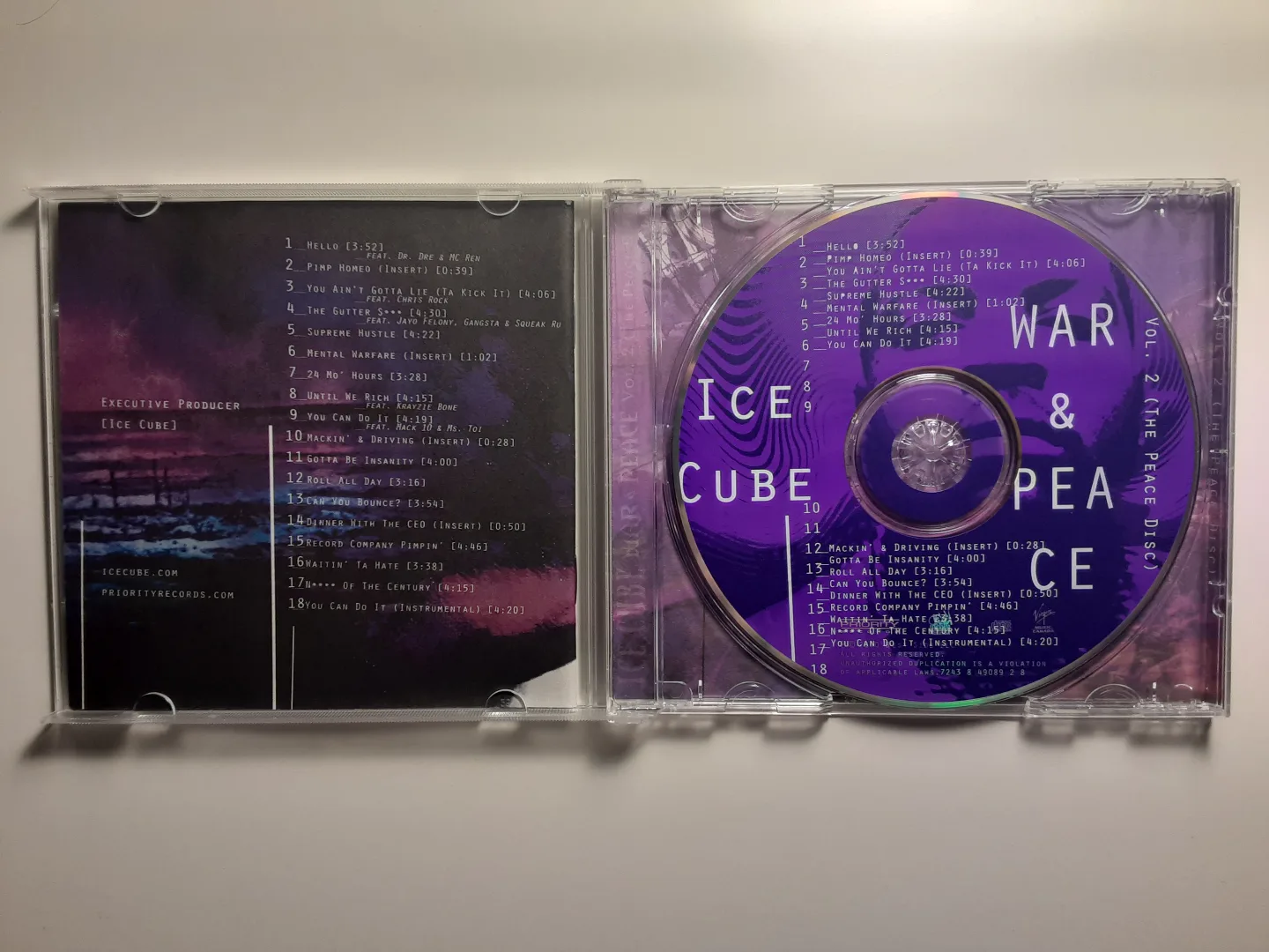 Ice Cube - War & Peace Vol. 2 (The Peace Disc) | CD image indicator(2)
