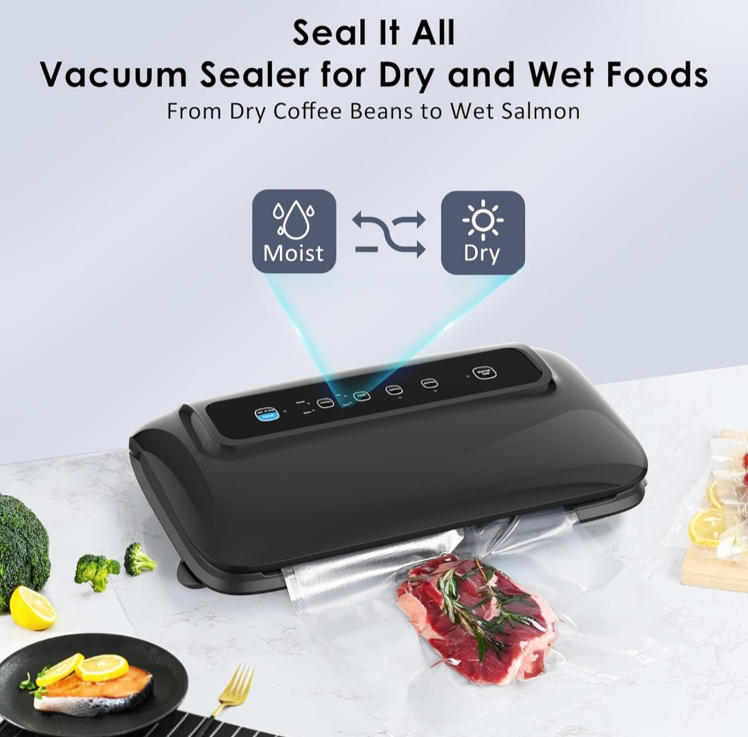 Seal It All Vacuum Sealer for Dry and Wet Foods