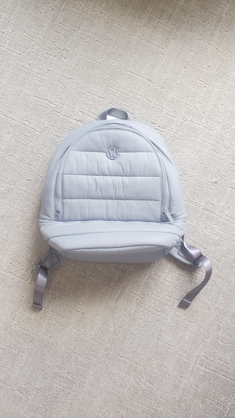 Lululemon Wunder Puff Backpack - Light Grey