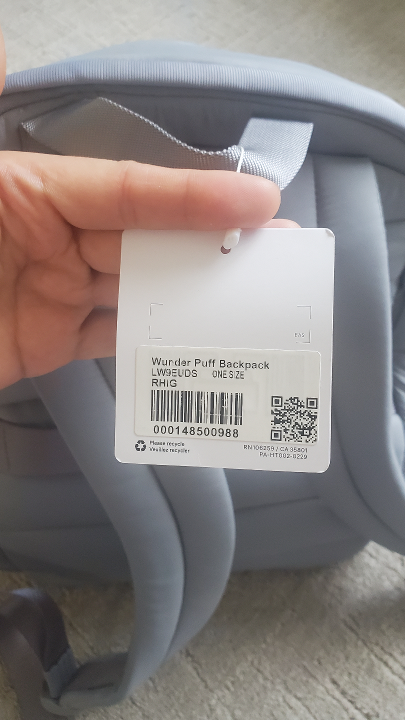 Lululemon Wunder Puff Backpack - Light Grey - photo 3