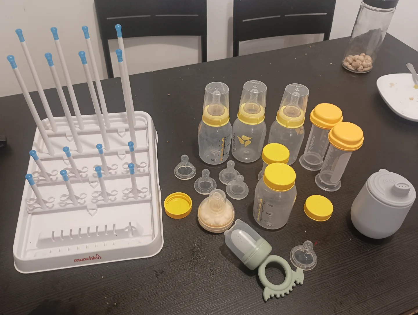 Medela bottles, teats and dryer thumbnail