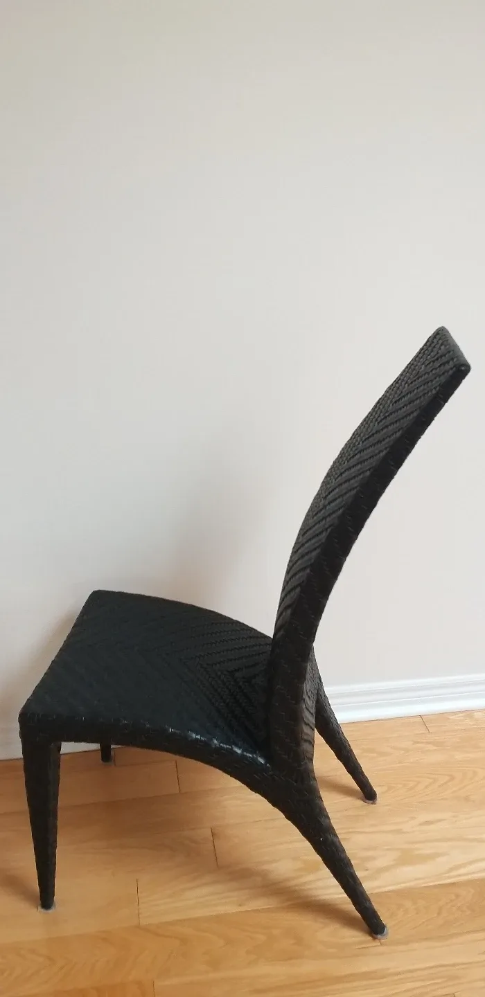 Black Woven Chair image indicator(4)