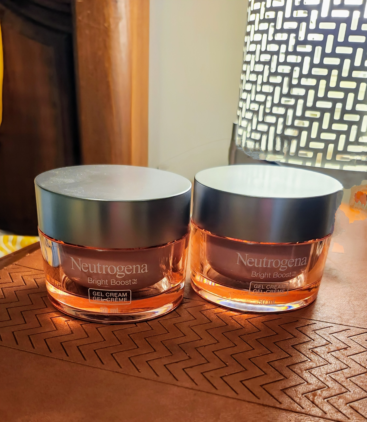Two Neutrogena Bright Boost Gel Creams (50ml each)