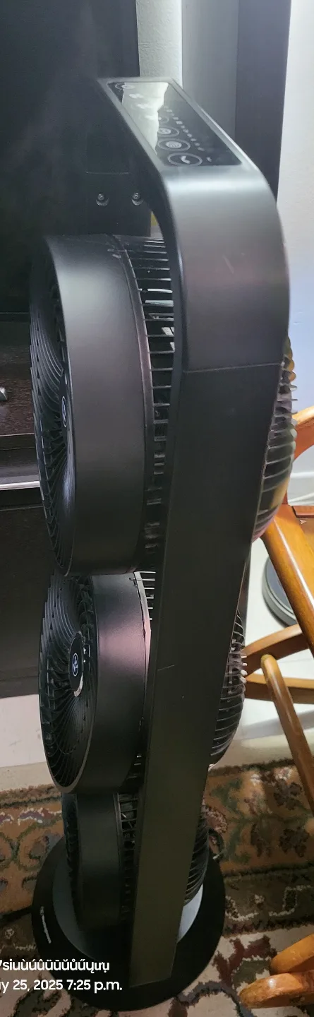 Three-fan tower fan image indicator(4)