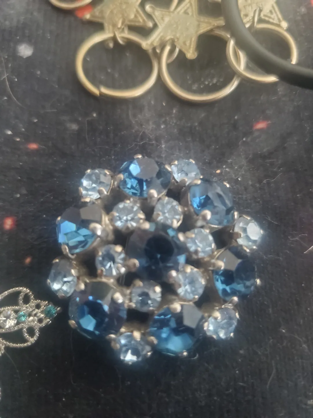 Assorted Jewellery Bundle - Brooch, Earrings, Cross Necklaces image indicator(3)