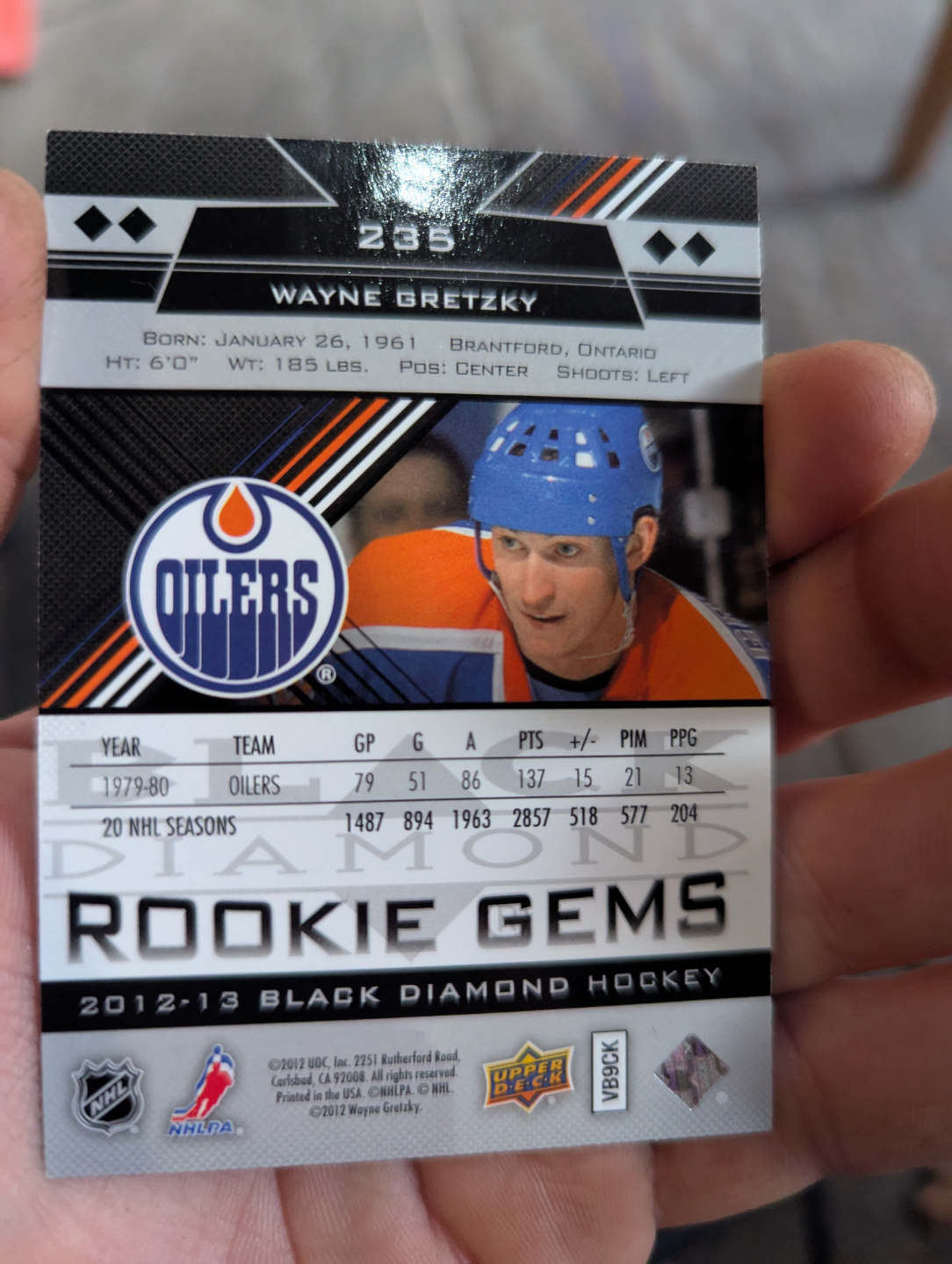 Hockey Card Lot - Wayne Gretzky Rookie Gem & More! - photo 2