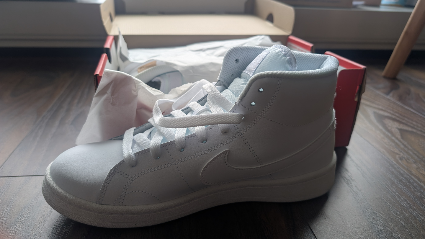 Nike Court Royale 2 Mid White Women's Size 8 - photo 2