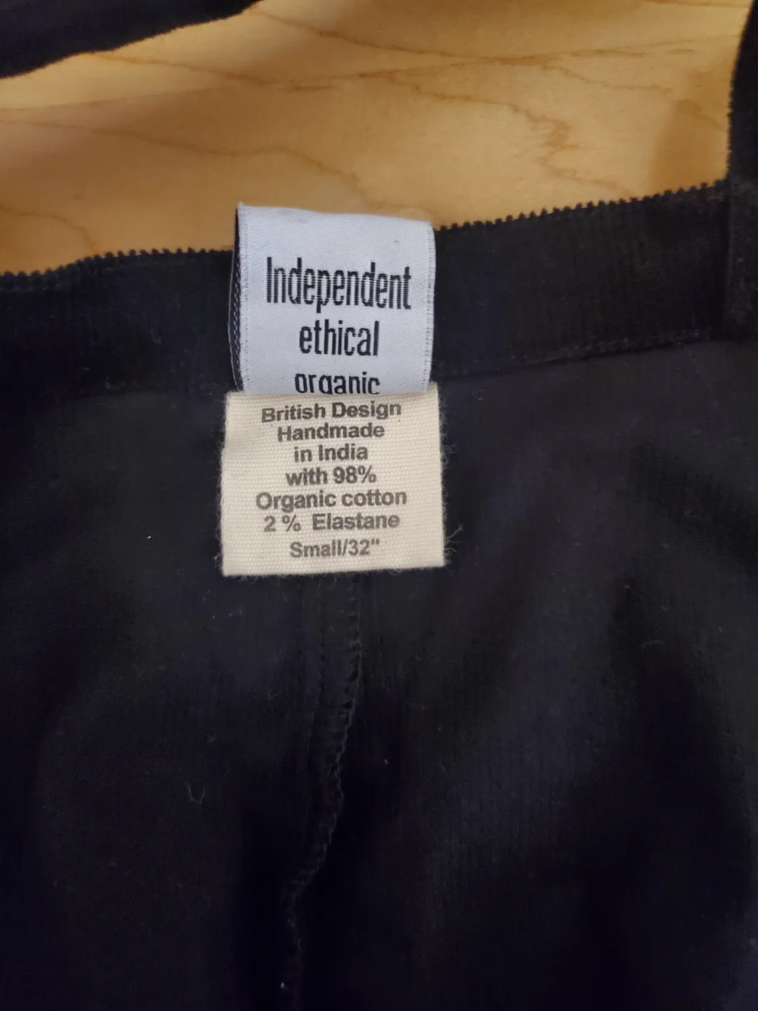Lucy & Yak Black Corduroy Overalls - Size Small image indicator(4)