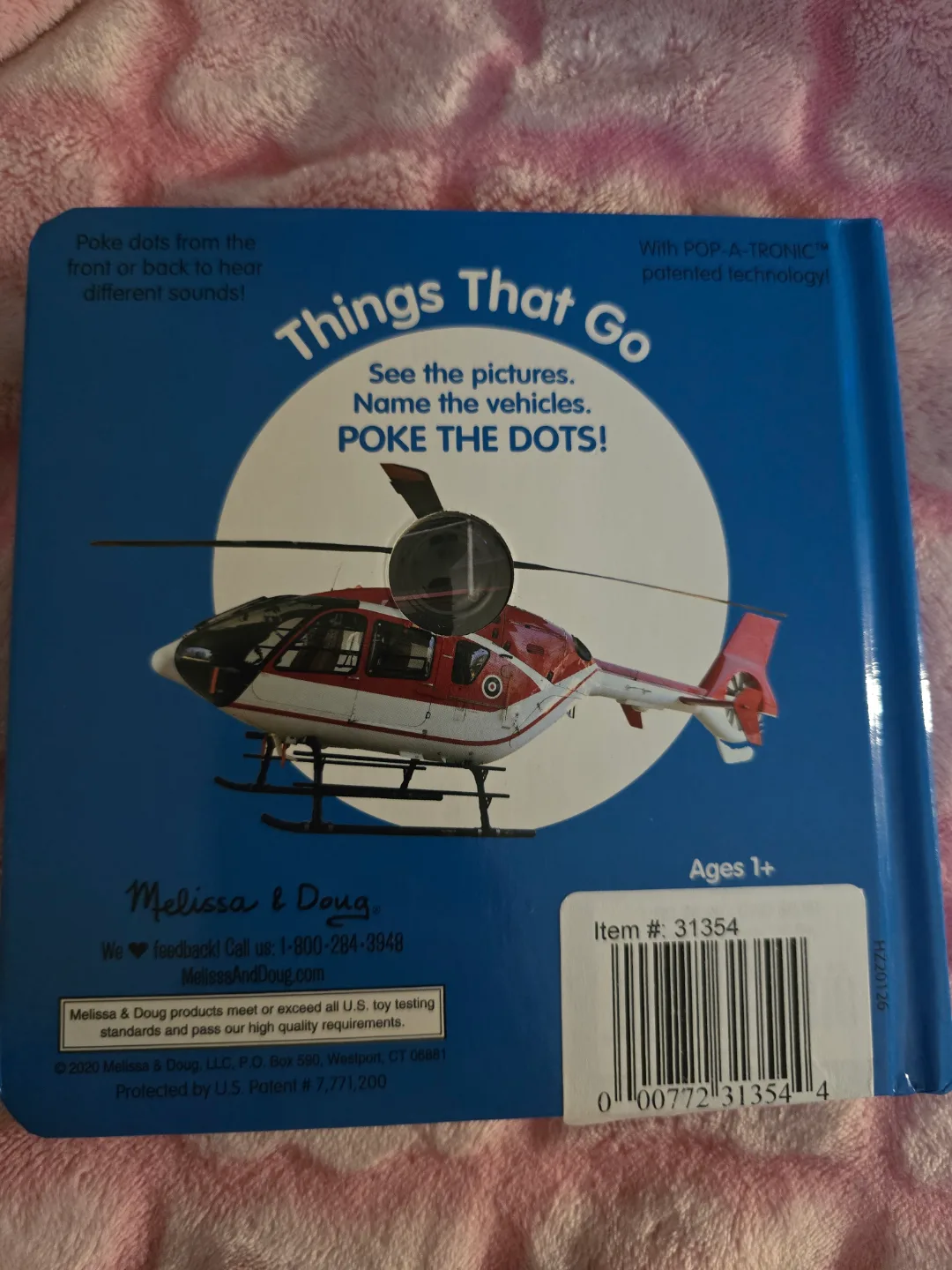 Melissa & Doug Poke-a-Dot! Things That Go Book image indicator(3)