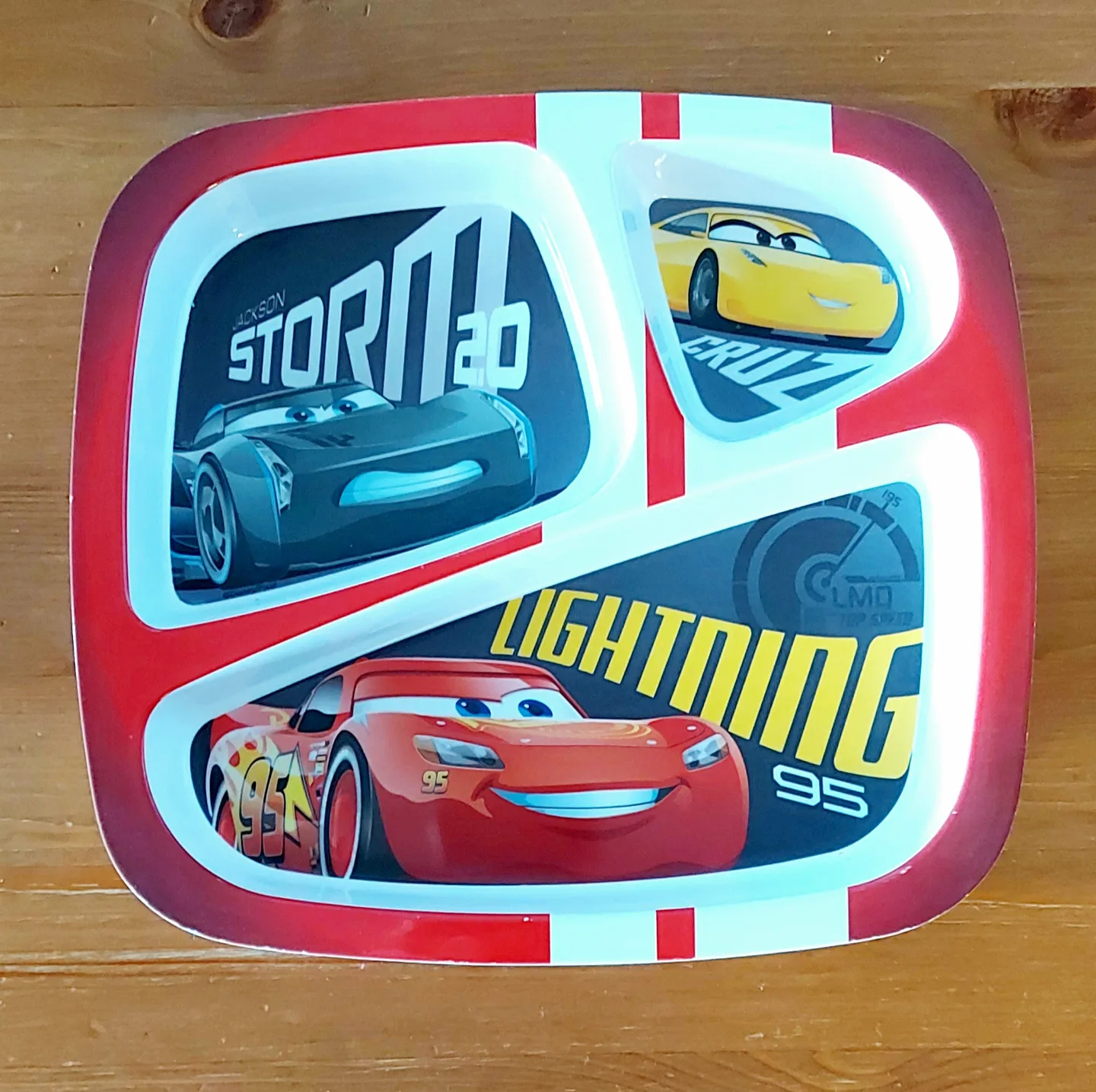 Cars Themed Divided Plate image indicator(2)
