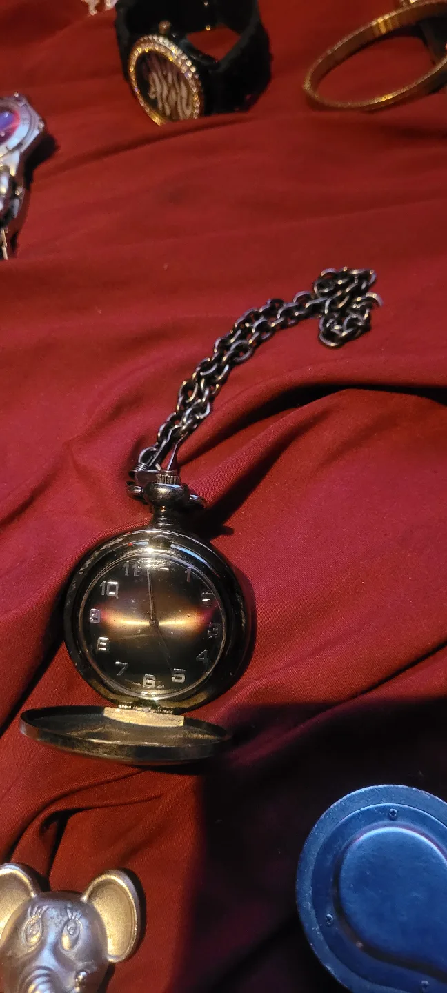 Vintage Pocket Watch with Chain thumbnail