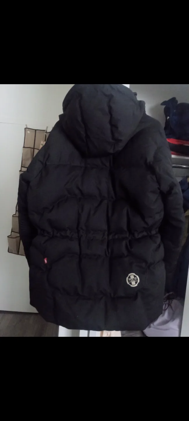Polo Ralph Lauren Black Down Puffer Jacket image indicator(3)