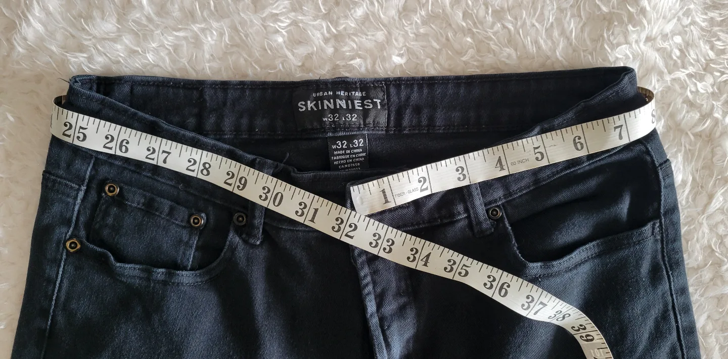 Urban Heritage Black Skinny Jeans image indicator(5)