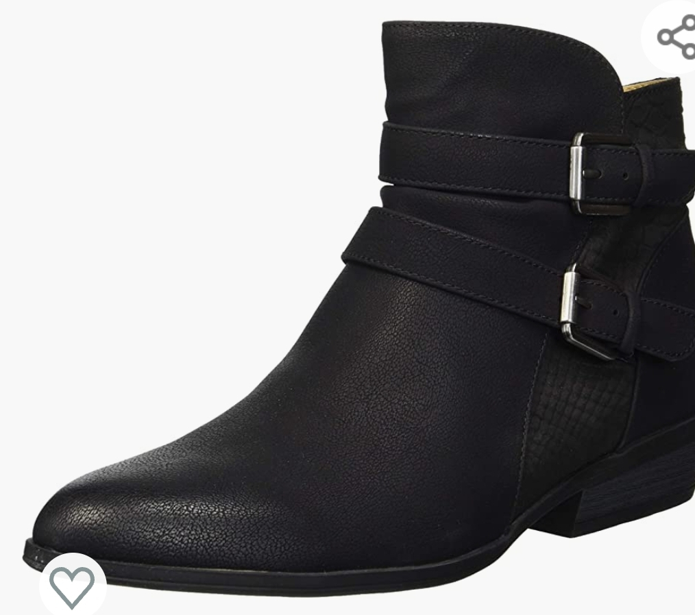 Clark's Black Ankle Boots Size 8 - photo 2