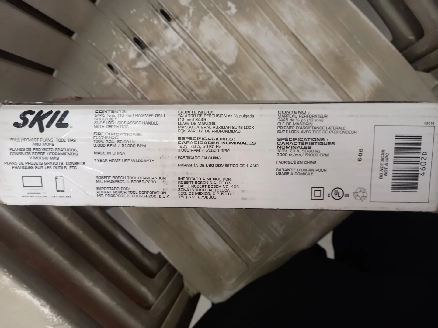 Skil 7.0A Slugger 1/2" POWERFUL corded hammer drill image indicator(3)