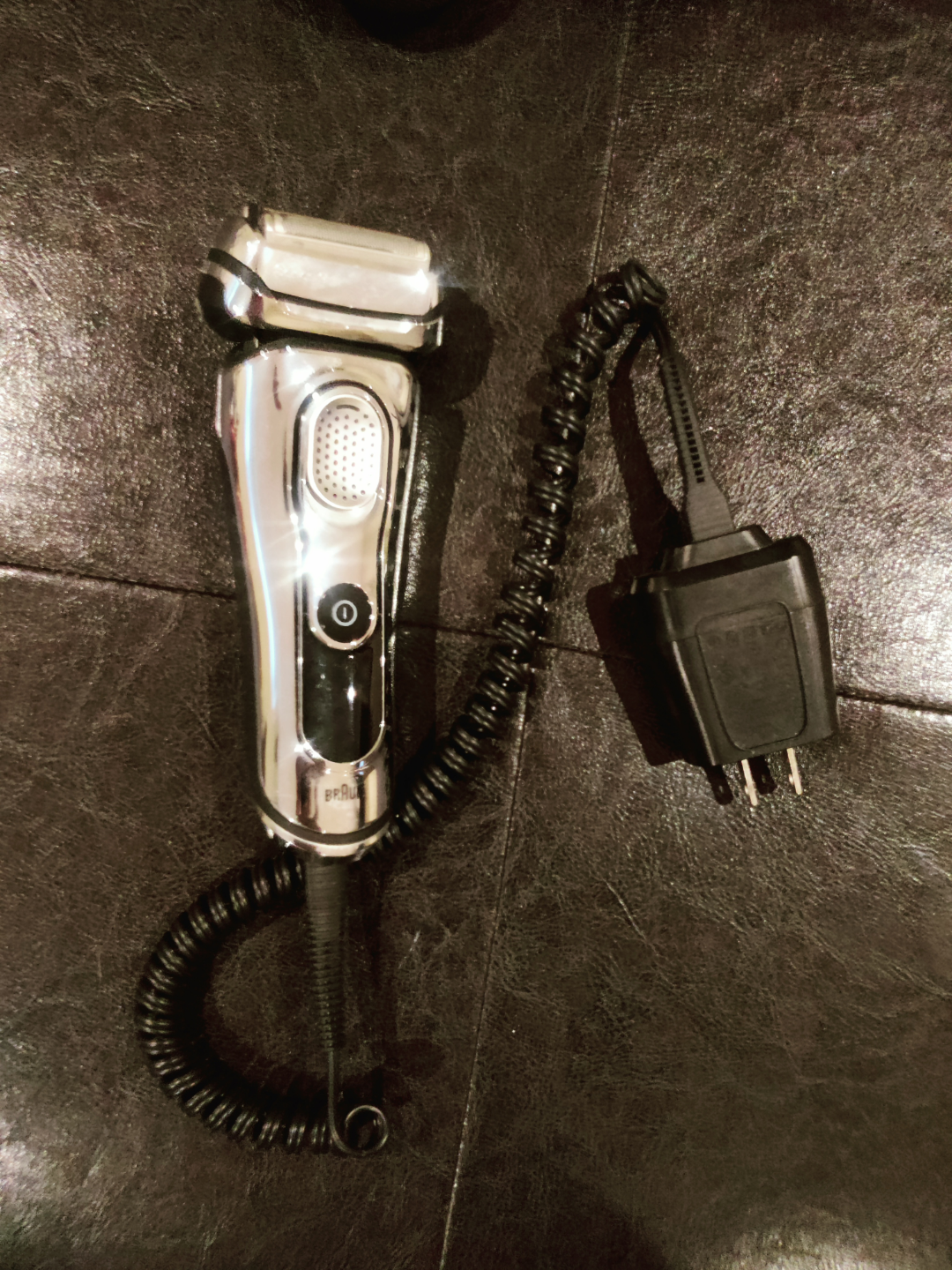 Braun Electric Shaver with Cord and Charger