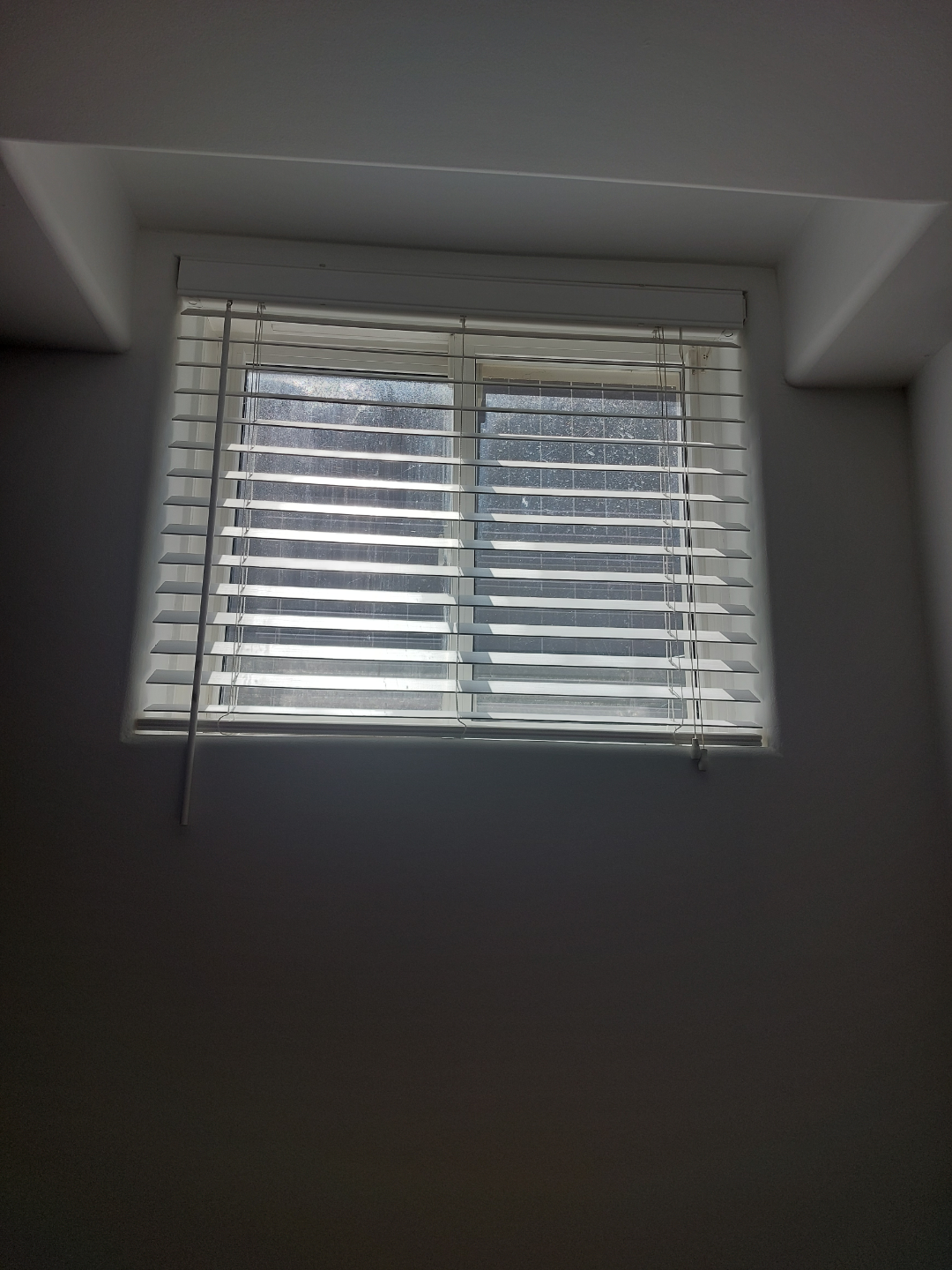 White Mini Blinds