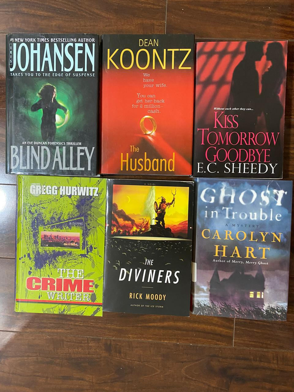 Collection of 6 Thrillers and Mysteries