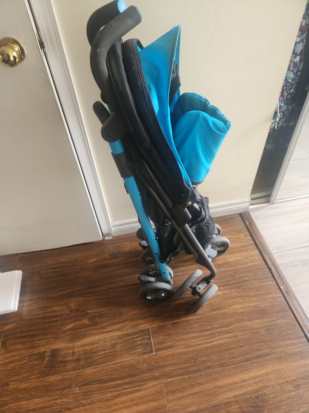 Used Zooki Compact Stroller - Blue - photo 3