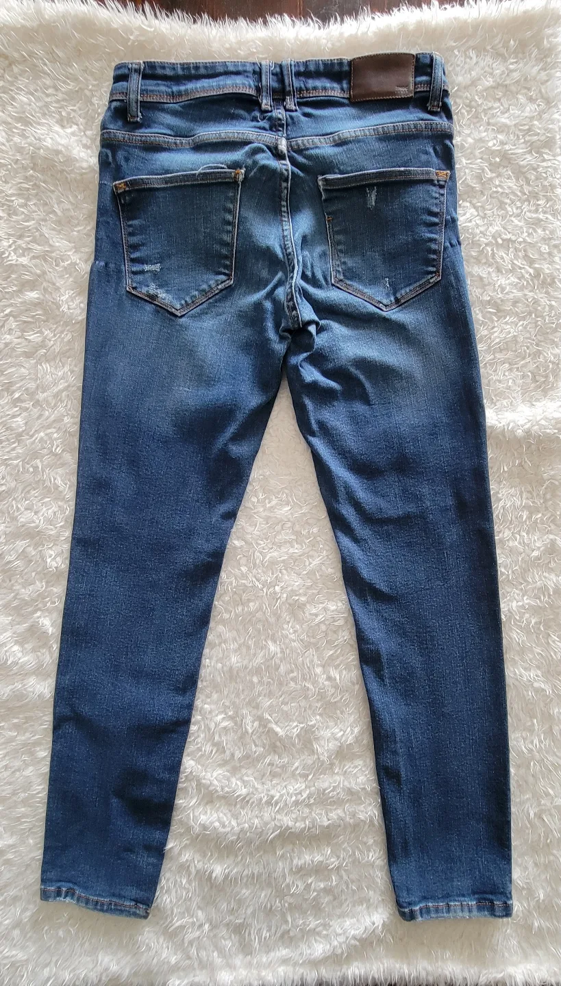 Zara Man Denim Collection Slim Fit Jeans - Size 32 image indicator(2)