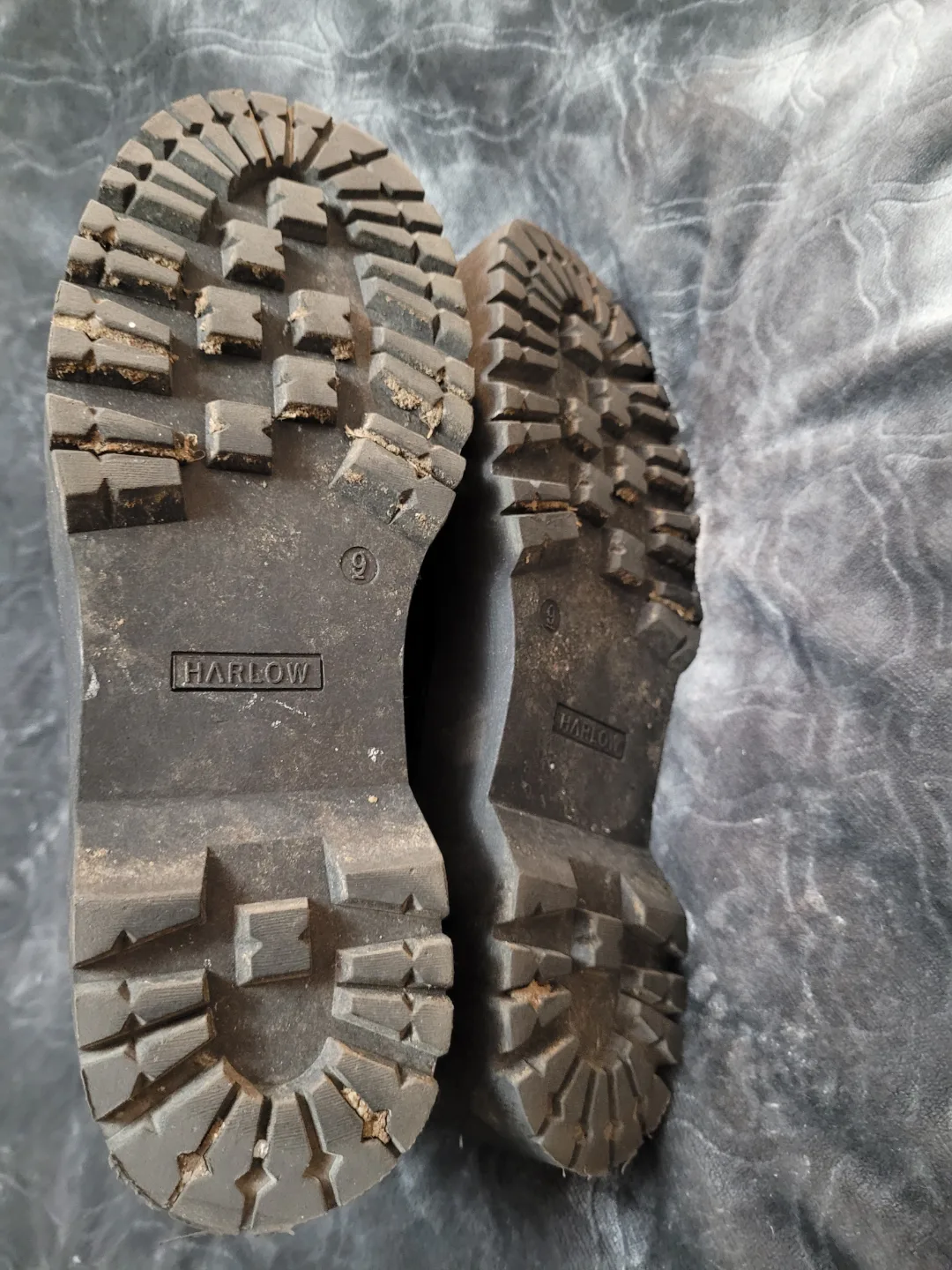 Boathouse Harlow Black Chunky Sole Ankle Boots image indicator(5)