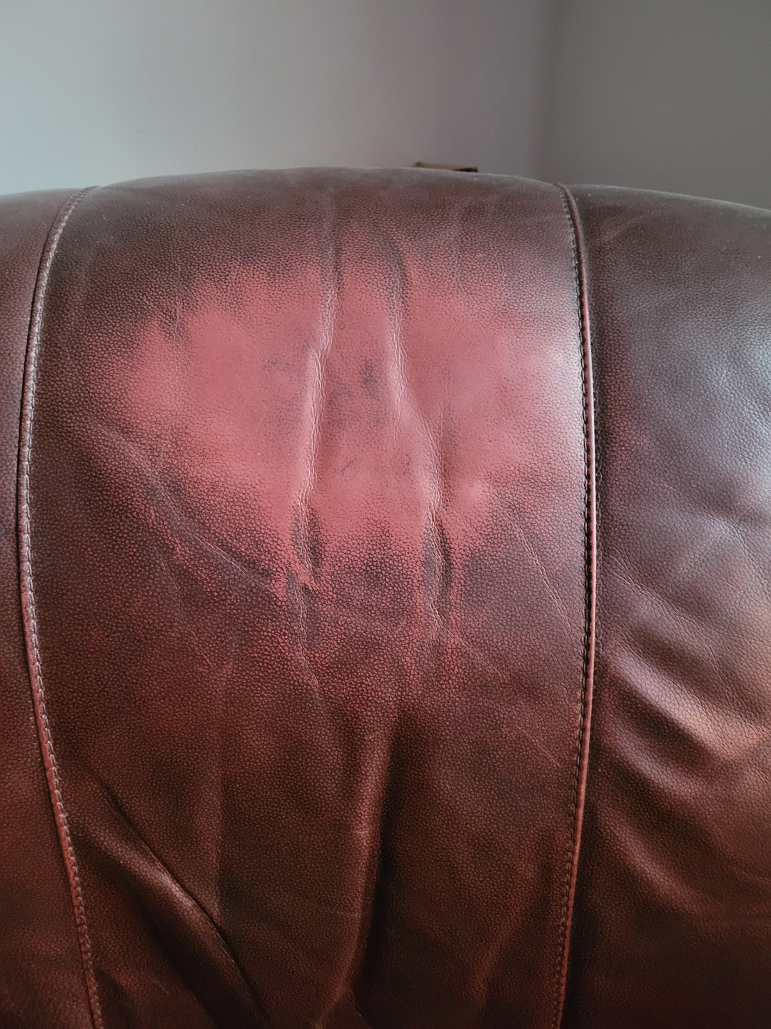 Brown Leather Recliner Chair - photo 4