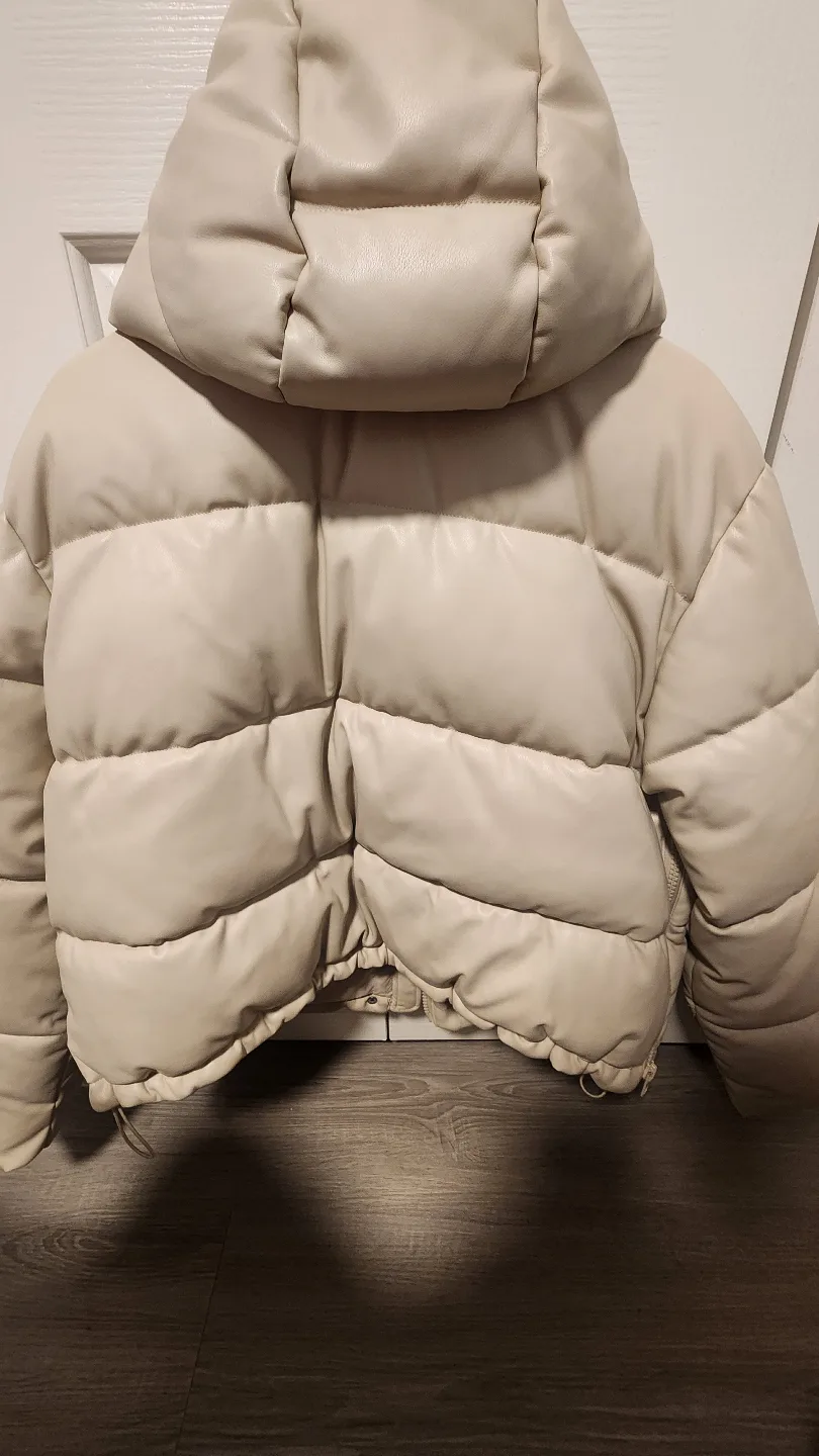 Dynamite Cream Puffer Jacket - Size 1X 🥕 image indicator(2)