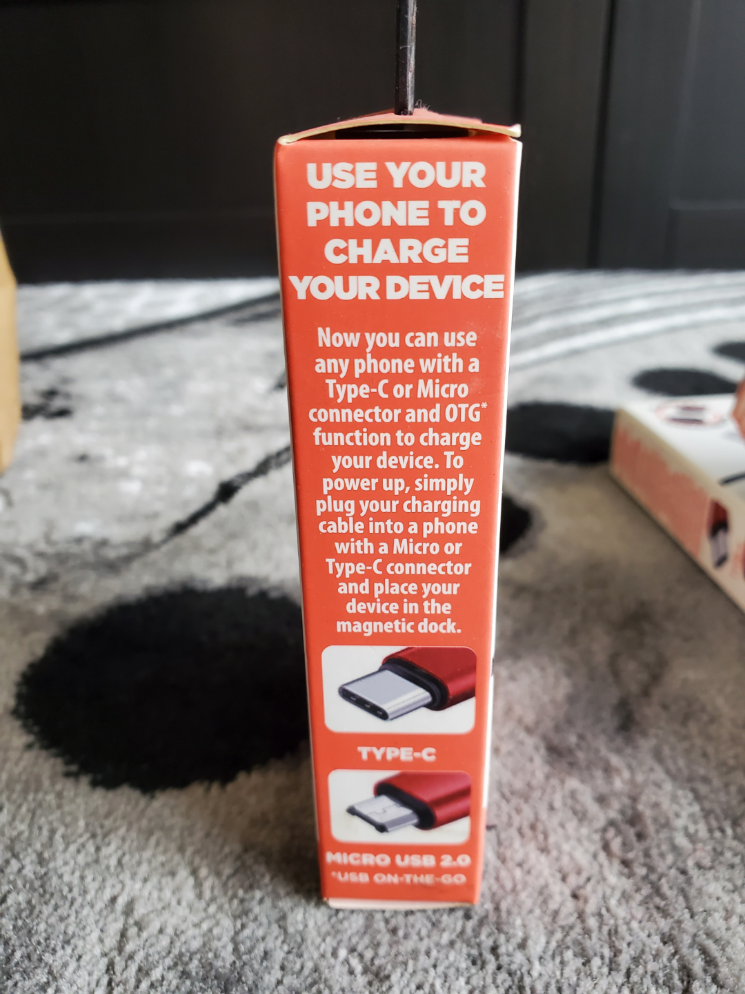 JuiceTeh 2-in-1 Type-C & Micro USB Charging Dock Cable (2 boxes) - photo 2