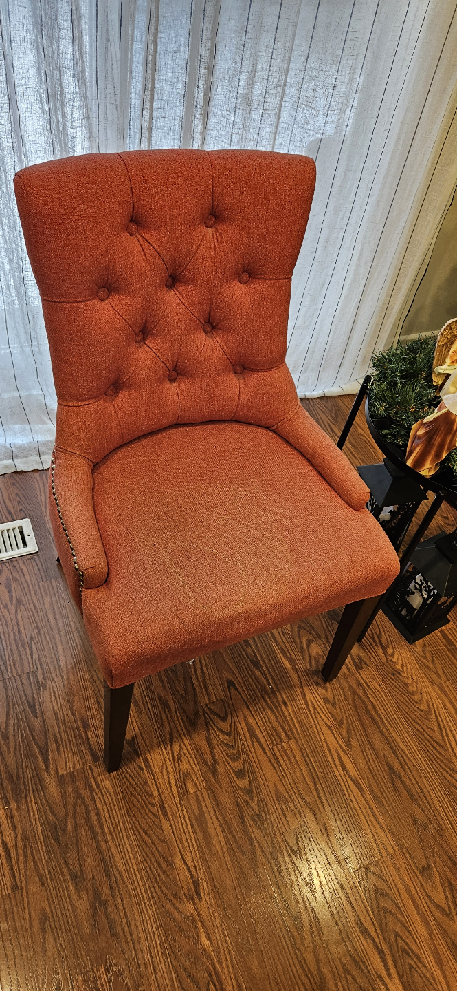 Arm chair in peach pink special color - photo 3