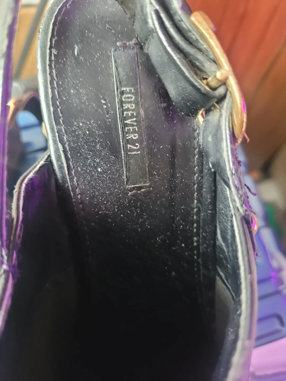 "🧡" Forever 21 Black Clog Heels image indicator(3)