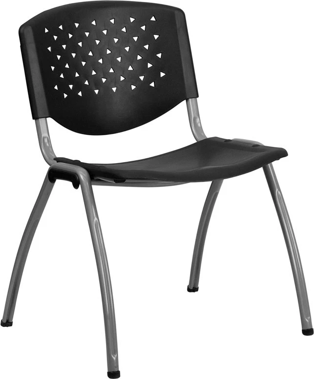 Black Plastic Chair