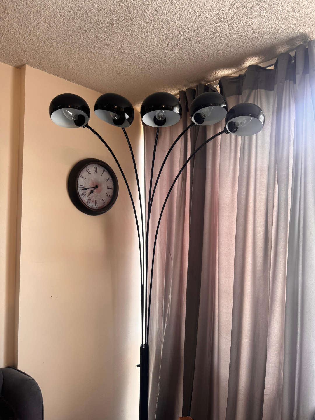 Five-arm Arc Floor Lamp - photo 2