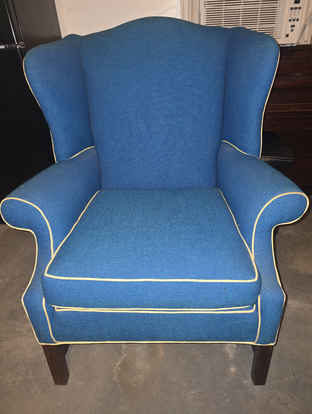 Blue Wingback Chair....!!!BEST OFFER!!!!
