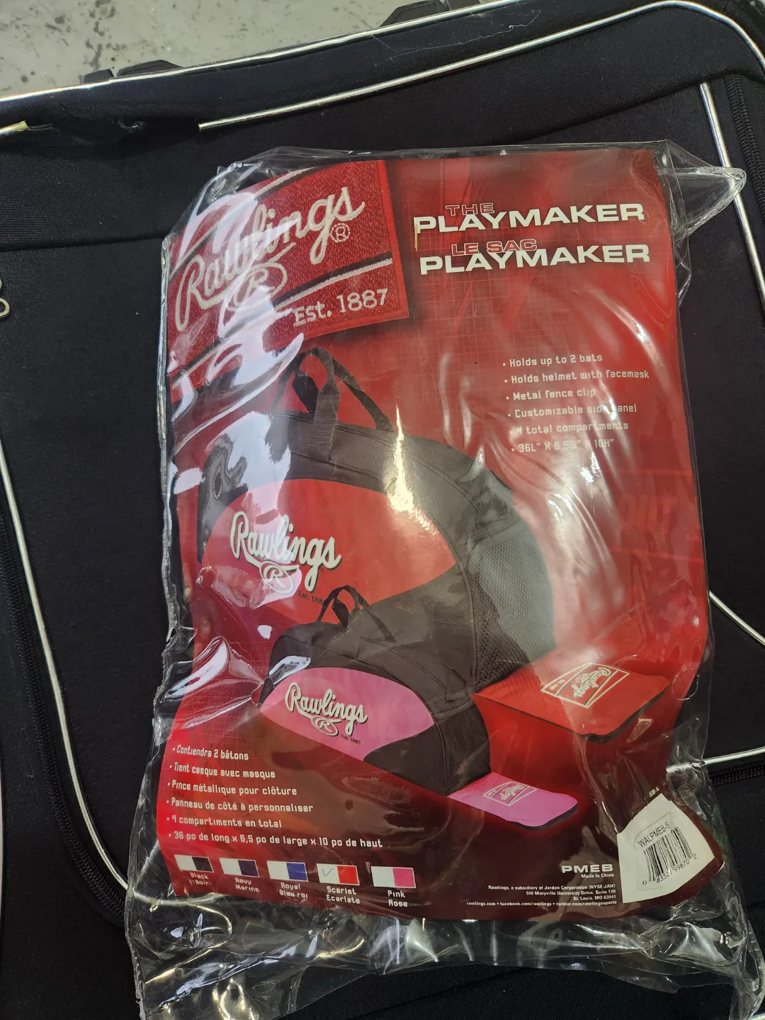 Rawlings Playmaker Baseball Bag thumbnail