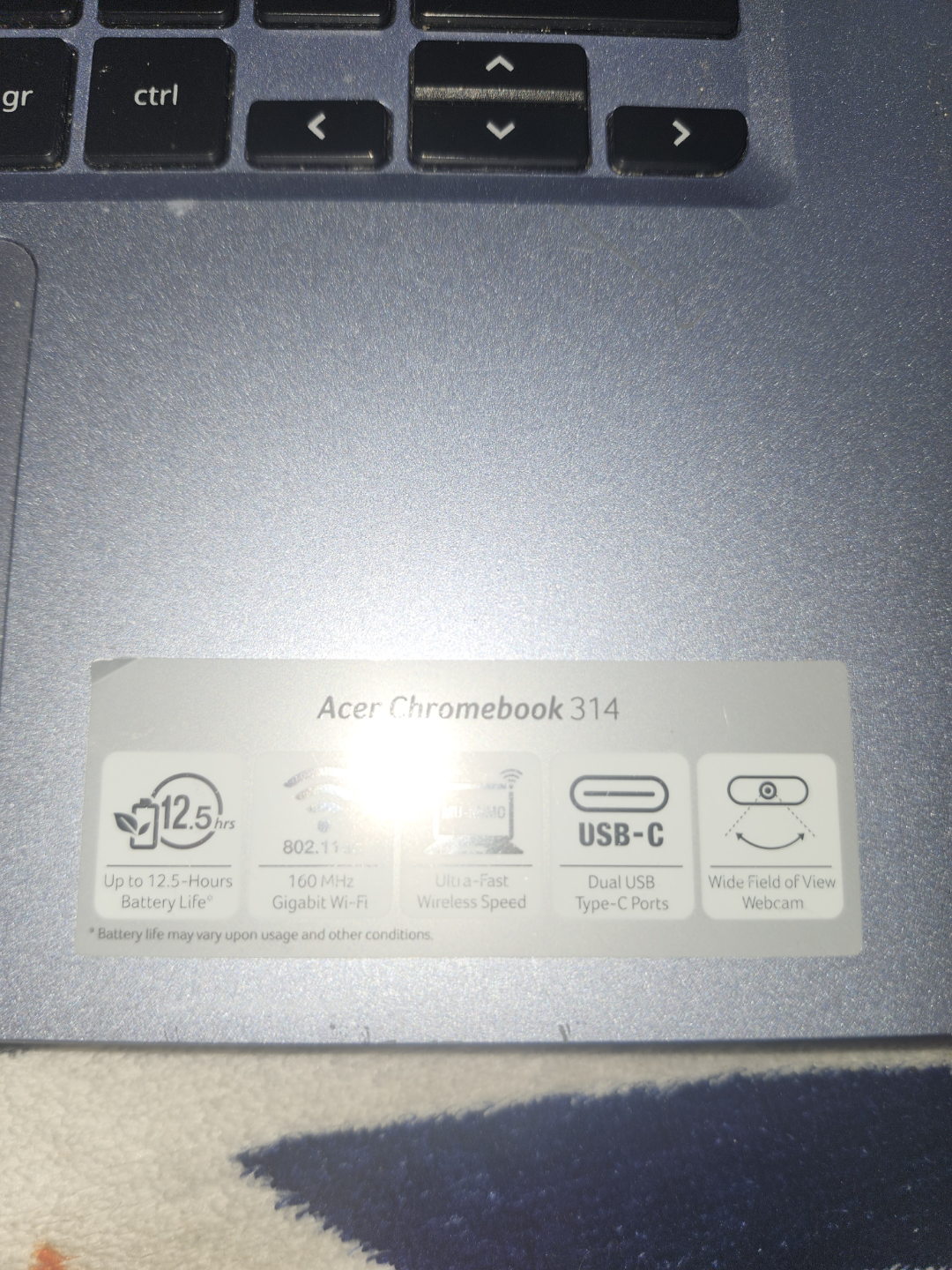 Acer Chromebook 314 - Used