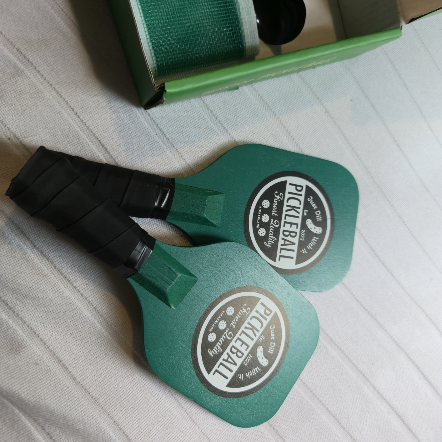🥕KIKKERLAND Finest Quality Desktop Pickleball Set - photo 2