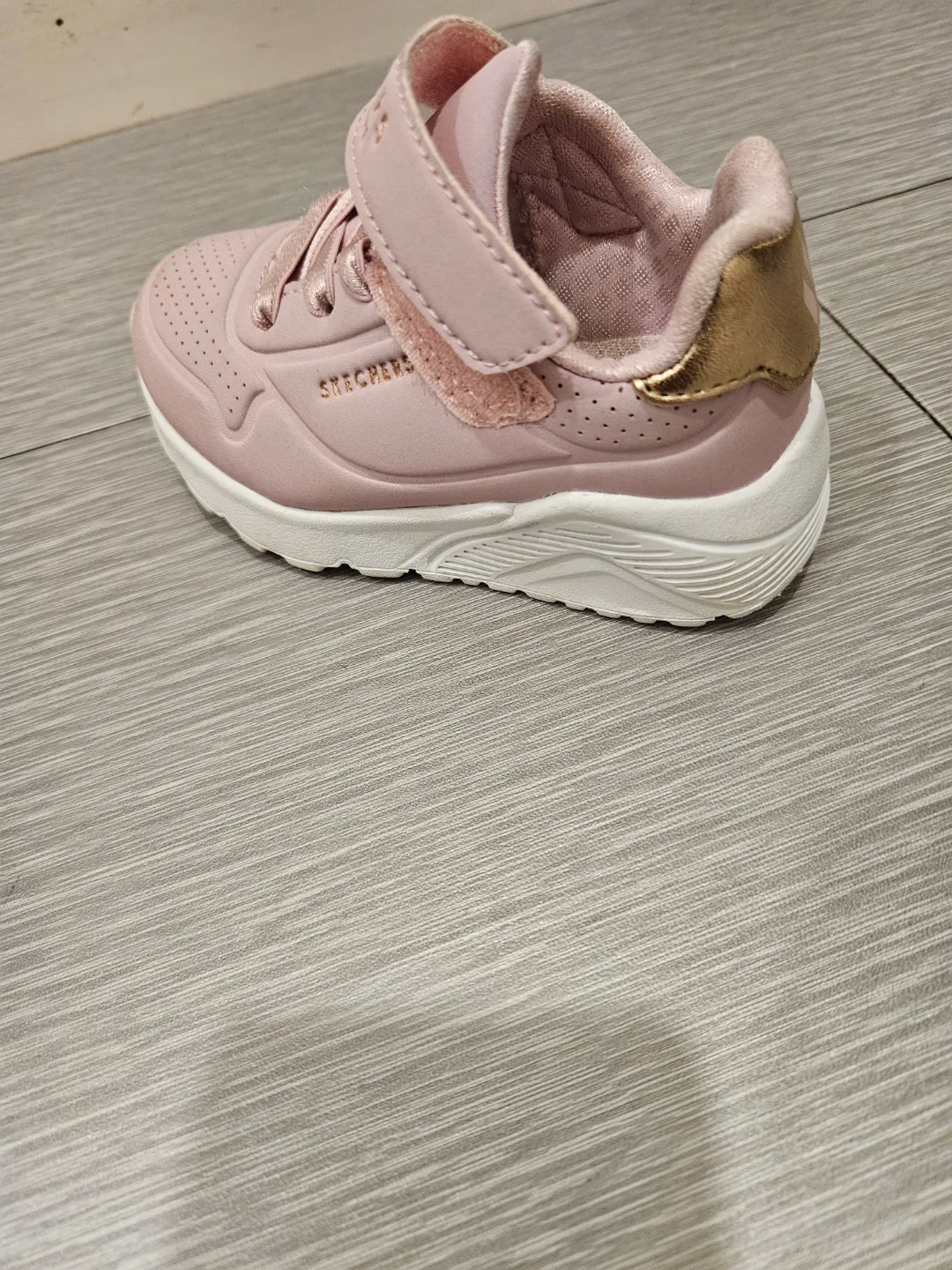 Skechers Street Los Angeles Pink Toddler Sneakers Size 6 image indicator(3)