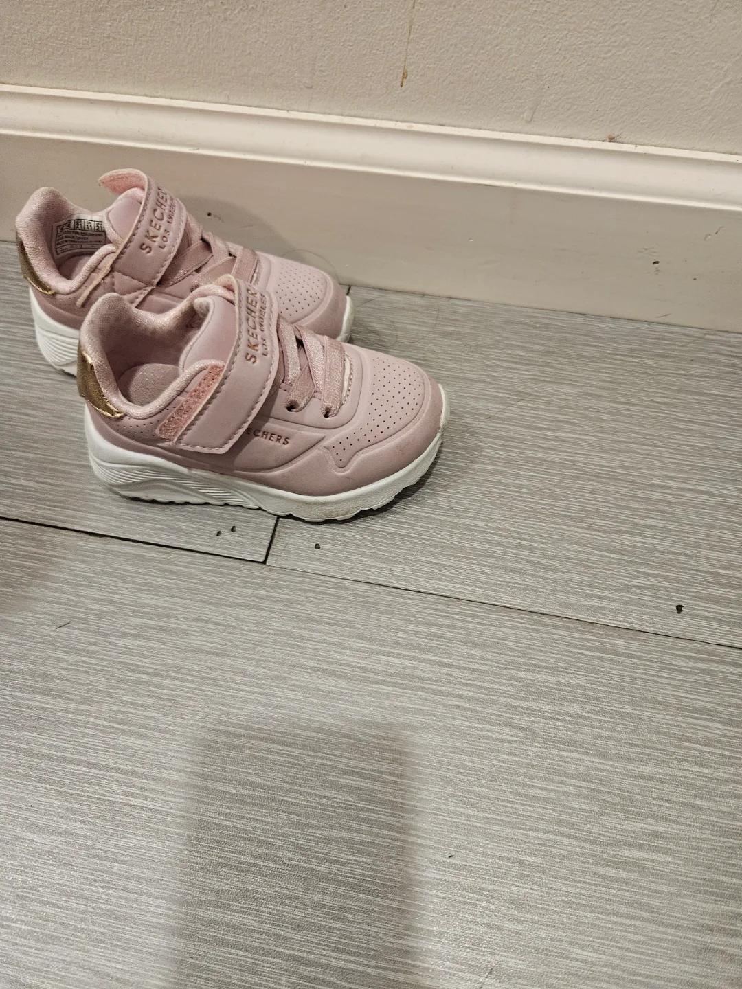 Skechers Street Los Angeles Pink Toddler Sneakers Size 6 image indicator(4)