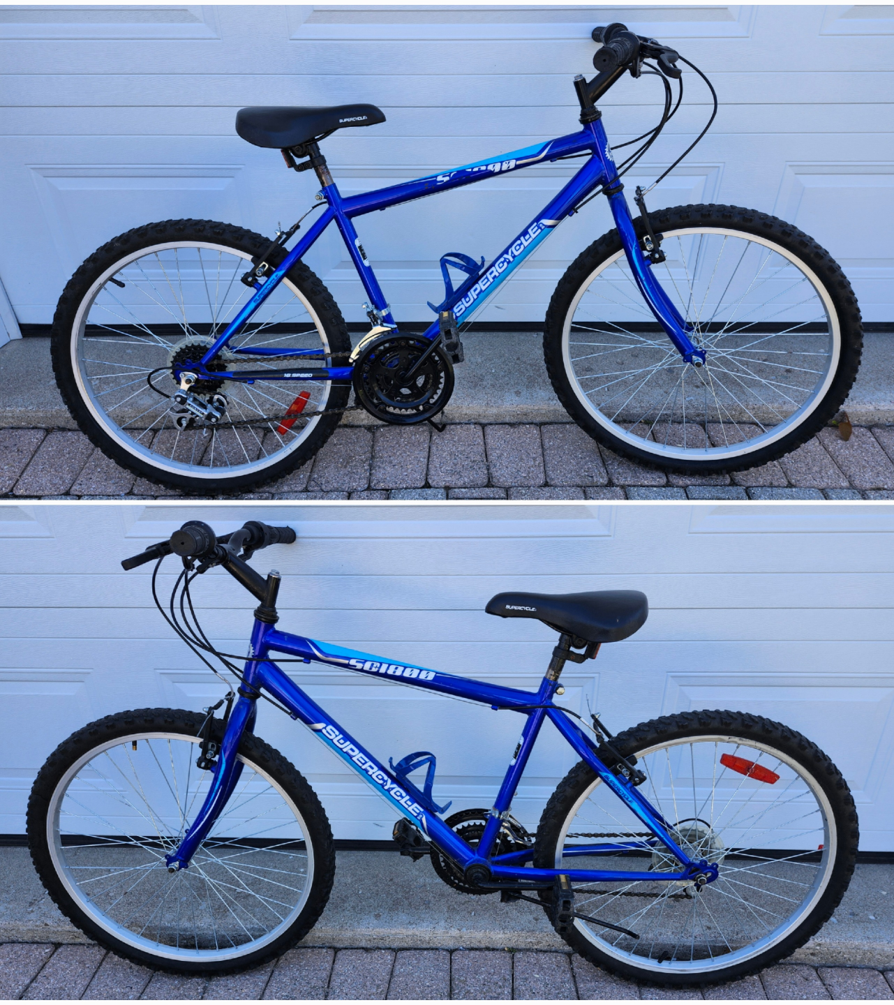 Supercycle 24 inch bike with 18 speeds.