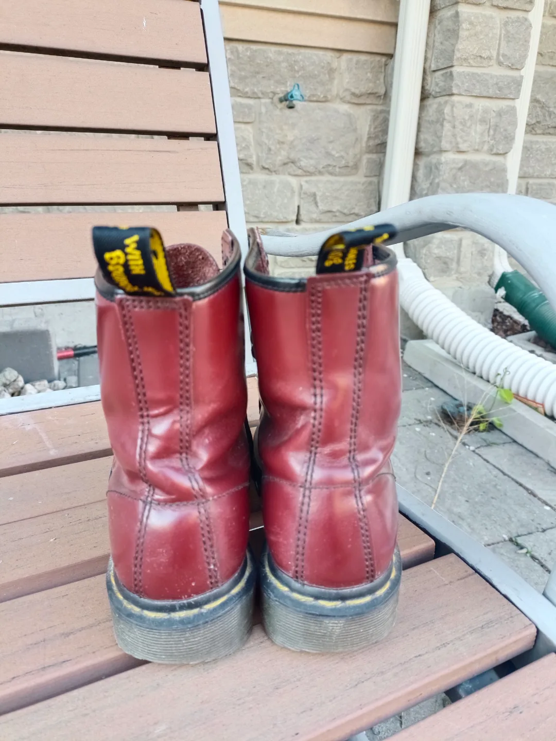 Dr. Martens 1460 Cherry Red Boots image indicator(5)