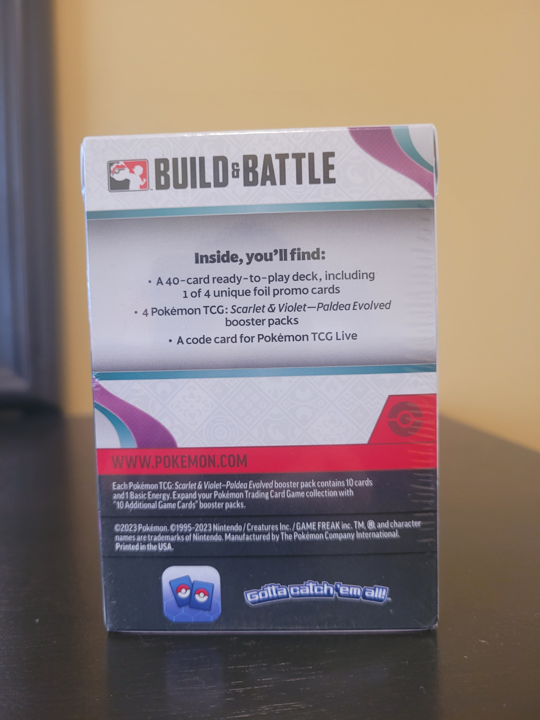 Pokemon TCG Scarlet & Violet Paldea Evolved Build & Battle Box - photo 3